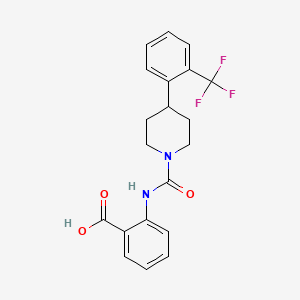 Chemical structure of A 1120