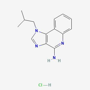 Chemical structure of Imiquimod hydrochloride