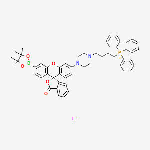 Chemical structure of MitoPY1