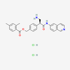 Chemical structure of Netarsudil (AR-13324)