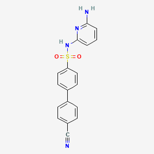 Chemical structure of PF 915275