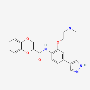 Chemical structure of SR-3677