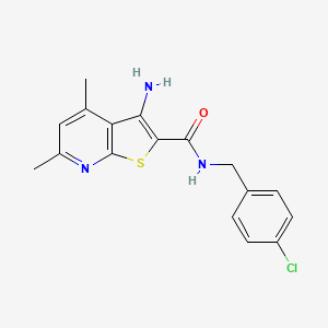 Chemical structure of VU 10010