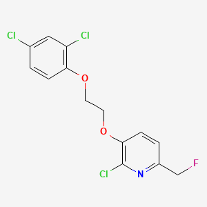 Chemical structure of CYM 50260