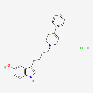 Chemical structure of Roxindole hydrochloride