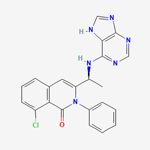 Chemical structure of Duvelisib