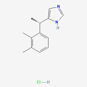 Chemical structure of Dexmedetomidine HCl