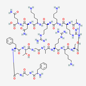 Chemical structure of [Arg14,Lys15]Nociceptin