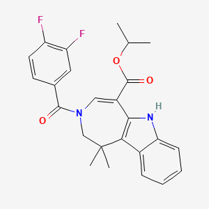 Chemical structure of XL335