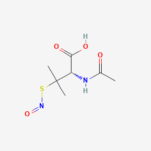 Chemical structure of SNAP