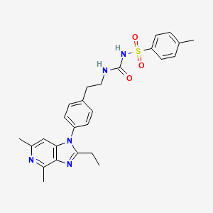 Chemical structure of CJ-023423