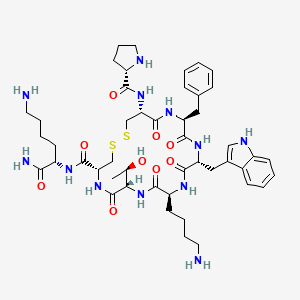 Chemical structure of Cortistatin-8