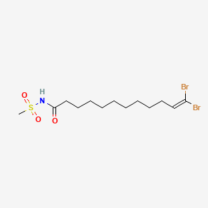 Chemical structure of DDMS