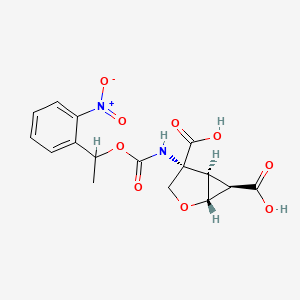 Chemical structure of NPEC-caged-LY379268