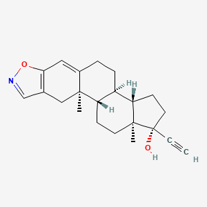 Chemical structure of Danazol