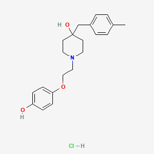 Chemical structure of Co 101244 hydrochloride