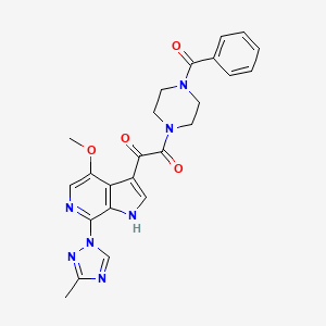 Chemical structure of Temsavir