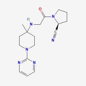 Chemical structure of K 579
