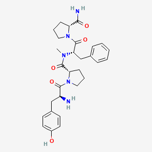 Chemical structure of PL 017