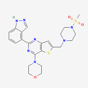 Chemical structure of GDC-0941