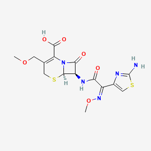 Chemical structure of Cefpodoxime