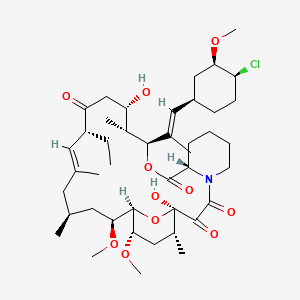 Chemical structure of Pimecrolimus