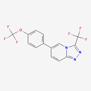 Chemical structure of GS967