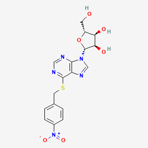 Chemical structure of NBMPR