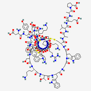 Chemical structure of Jingzhaotoxin III