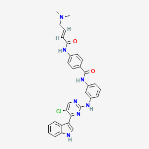 Chemical structure of THZ1