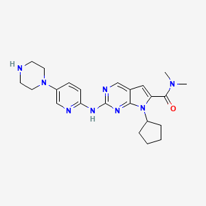 Chemical structure of LEE011