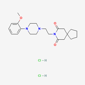 Chemical structure of BMY 7378