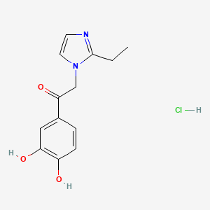 Chemical structure of ML-095 (hydrochloride)