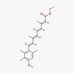 Chemical structure of Etretinate