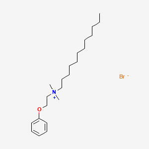 Chemical structure of Domiphen Bromide