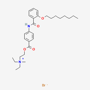 Chemical structure of Otilonium Bromide