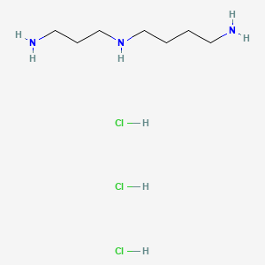Chemical structure of Spermidine trihydrochloride