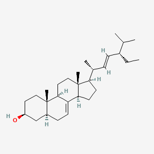 Chemical structure of α-Spinasterol