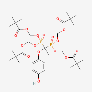 Chemical structure of L-690,488