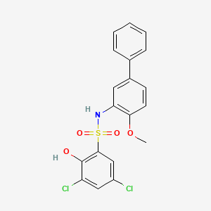 Chemical structure of BMS-303141