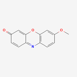 Chemical structure of Methoxyresorufin