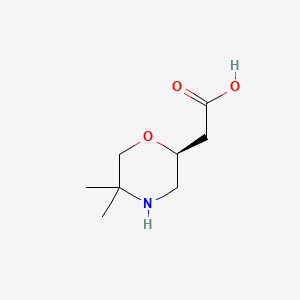 Chemical structure of SCH 50911