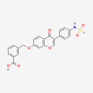 Chemical structure of CVT 10216
