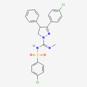 Chemical structure of (±)-SLV 319
