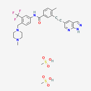 Chemical structure of GZD824