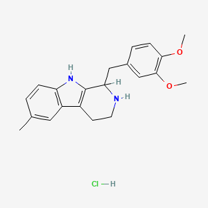 Chemical structure of LY 272015 hydrochloride