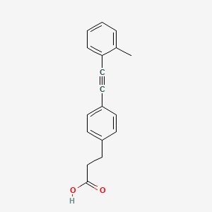 Chemical structure of TUG 424