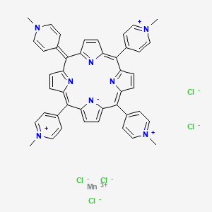 Chemical structure of MnTMPyP Pentachloride