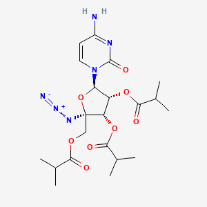 Chemical structure of Balapiravir