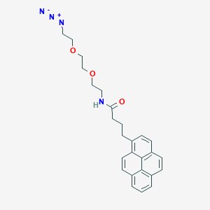 Chemical structure of Pyrene azide 3